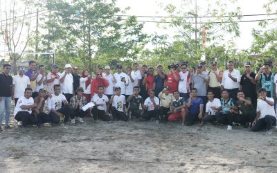 Semarak HUT RI ke-81, Prodi Sains Keolahragaan FIK UTU Sukses Gelar Pertandingan Voli Pasir Antar unit Kerja